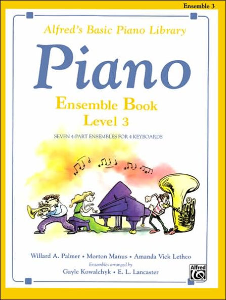 Alfred's Basic Piano Library Ensemble Book, Bk 3