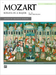 Title: Sonata in A, K. 331 (Complete), Author: Wolfgang Amadeus Mozart