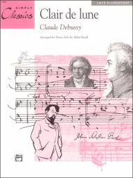Title: Clair de lune: from Suite Bergamasque, Sheet, Author: Claude Debussy