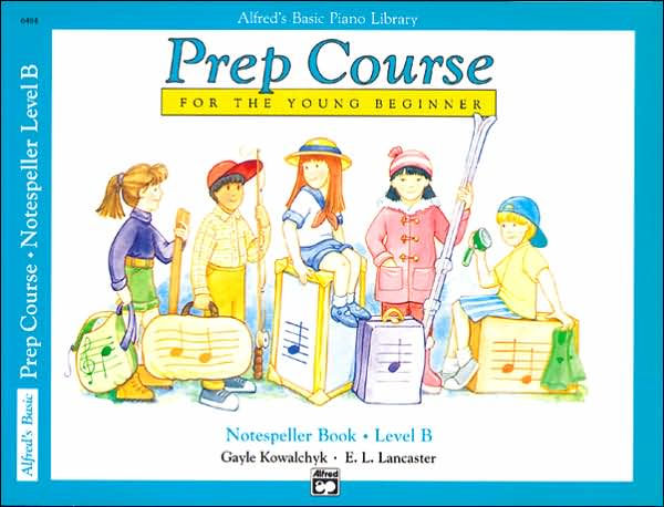 Alfred's Basic Piano Prep Course Notespeller, Bk B: For the Young Beginner