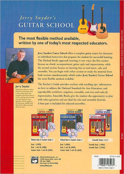 Jerry Snyder's Guitar School, Ensemble Book, Bk 1: 24 Graded Duets, Trios, and Quartets
