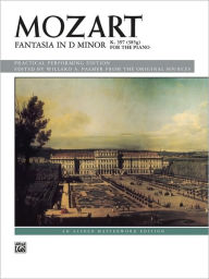 Title: Fantasia in D minor, K. 397: Sheet, Author: Wolfgang Amadeus Mozart