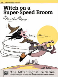 Title: Witch on a Super-Speed Broom: Sheet, Author: Martha Mier