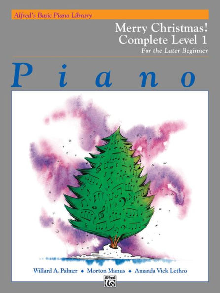 Alfred's Basic Piano Library Merry Christmas! Complete, Bk 1: For the Later Beginner