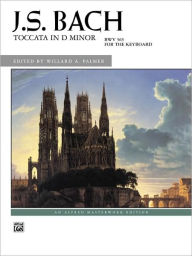 Title: Toccata in D minor: Sheet, Author: Johann Sebastian Bach