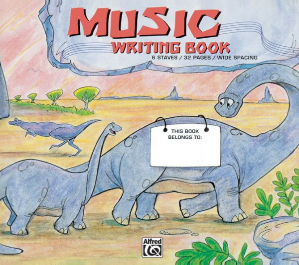 Alfred's Basic Music Writing Book: Wide Lines