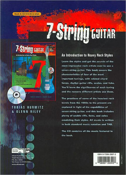 7-String Guitar: Book & CD