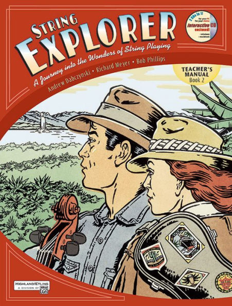 String Explorer, Bk 2: Teacher's Manual, Book & Interactive CD