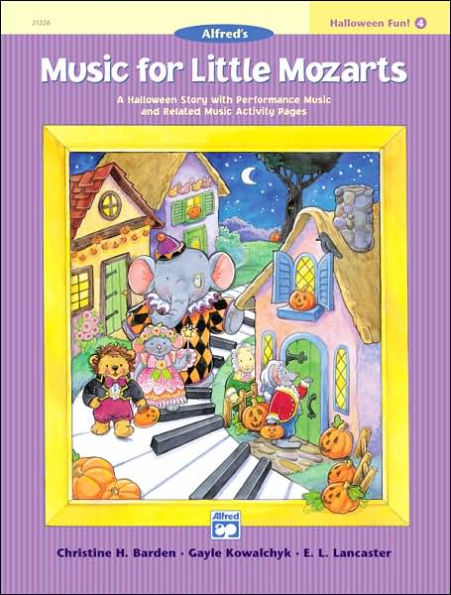 Music for Little Mozarts Halloween Fun, Bk 4: A Halloween Story with Performance Music and Related Music Activity Pages