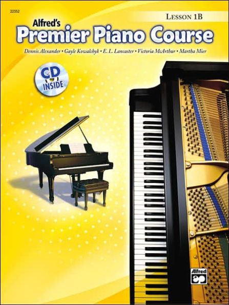 Premier Piano Course Lesson Book, Bk 1B: Book & CD