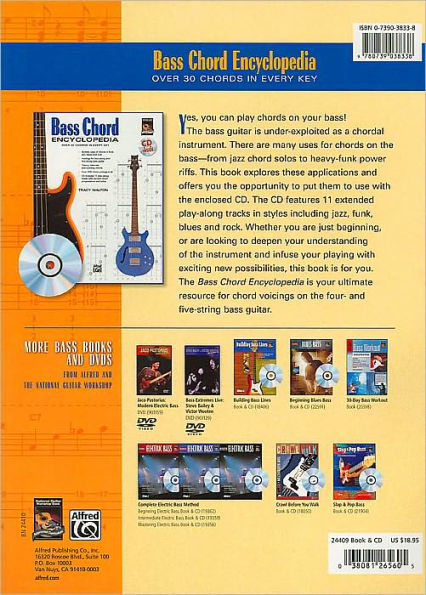 Bass Chord Encyclopedia: Book & Online Audio