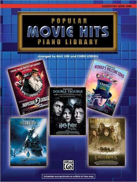 Popular Piano Library Movie Hits: Level 1