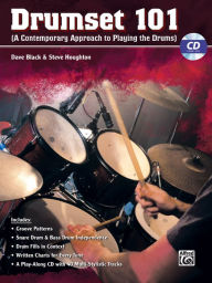 Title: Drumset 101: A Contemporary Approach to Playing the Drums, Book & CD, Author: Dave Black