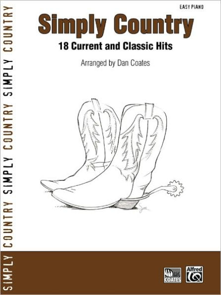 Simply Country: 18 Current and Classic Hits (Easy Piano)