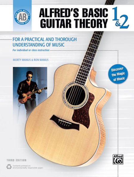 Alfred's Basic Guitar Theory, Bk 1 & 2: The Most Popular Method for Learning How to Play / Edition 3