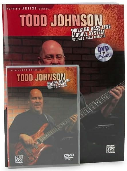 Todd Johnson Walking Bass Line Module System, Vol 2: Scale Modules, Book & DVD