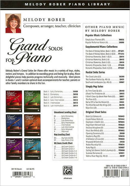 Grand Solos for Piano, Bk 2: 10 Pieces for Elementary Pianists with Optional Duet Accompaniments