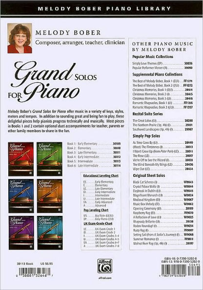 Grand Solos for Piano, Bk 5: 9 Pieces for Intermediate Pianists