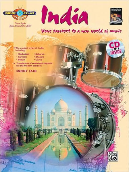 Drum Atlas India: Your passport to a new world of music, Book & CD