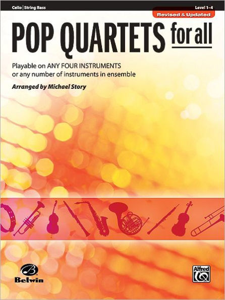 Pop Quartets for All: Cello/Bass