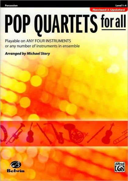 Pop Quartets for All: Percussion