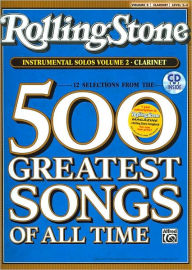 Title: Selections from Rolling Stone Magazine's 500 Greatest Songs of All Time (Instrumental Solos), Vol 2: Clarinet, Book & CD, Author: Bill Galliford