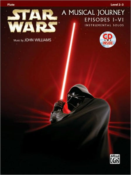 Star Wars Instrumental Solos (Movies I-VI): Flute, Book & Online Audio/Software