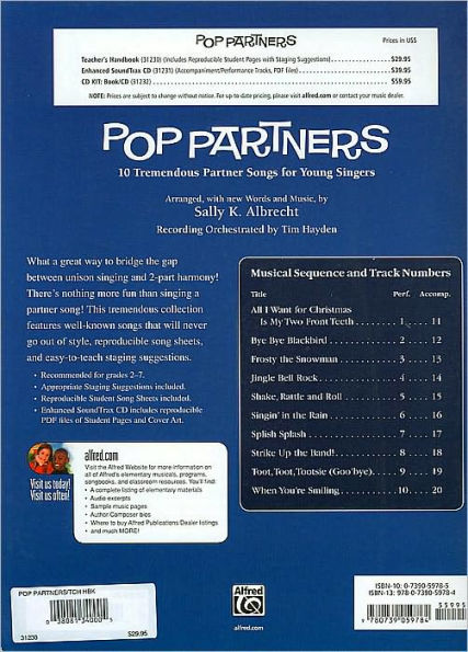 Pop Partners: 10 Tremendous Partner Songs for Young Singers