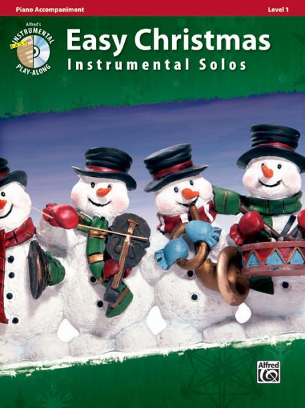 Easy Christmas Instrumental Solos, Level 1: Piano Accompaniment