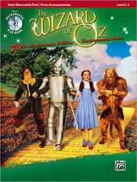 Title: The Wizard of Oz: 70th Anniversary Edition Instrumental Solos: Viola (Pop Instrumental Solo Series), Author: E Harburg