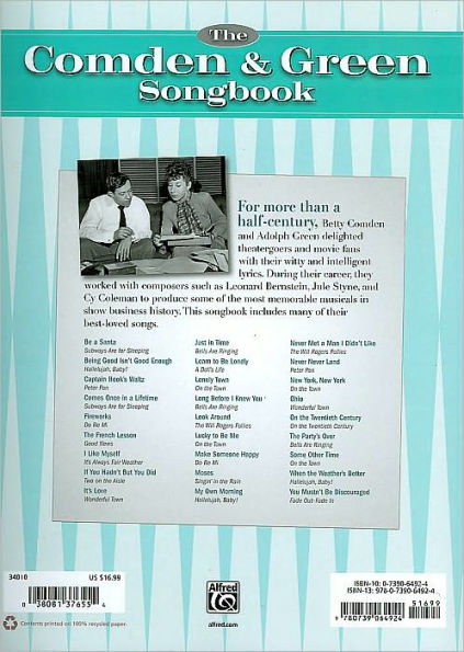 The Comden & Green Songbook