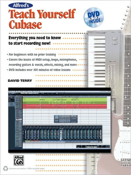 Alfred's Teach Yourself Cubase: Book & DVD