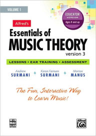 Title: Alfred's Essentials of Music Theory Software, Version 3.0, Vol 1: Educator Version, Software, Author: Andrew Surmani