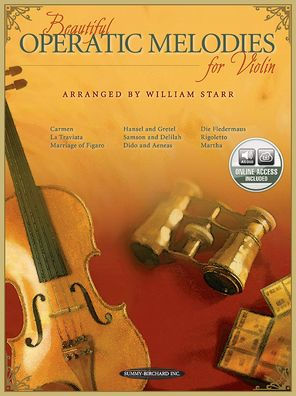 Beautiful Operatic Melodies for Violin: Book & CD