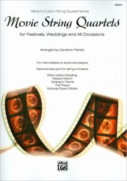 Movie String Quartets for Festivals, Weddings, and All Occasions: Violin 1, Parts