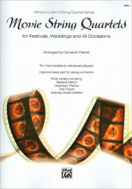 Title: Movie String Quartets for Festivals, Weddings, and All Occasions: Viola, Parts, Author: Alfred Music