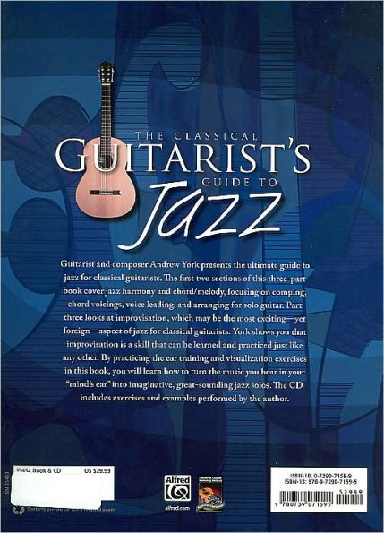 The Classical Guitarist's Guide to Jazz: Expand Your Playing with a New Style, Book & MP3 CD