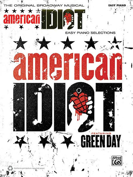 Green Day -- American Idiot, the Musical: Easy Piano