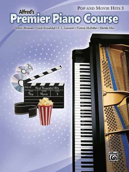 Premier Piano Course Pop and Movie Hits, Bk 3