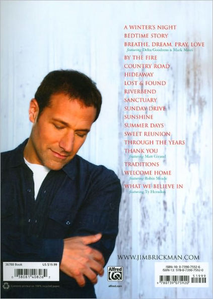 Jim Brickman -- Home: Piano Solo & Piano/Vocal/Chords