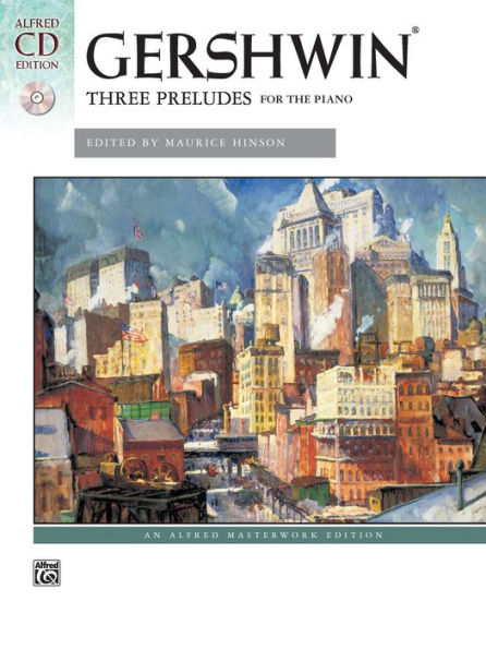 George Gershwin -- Three Preludes: Book & CD