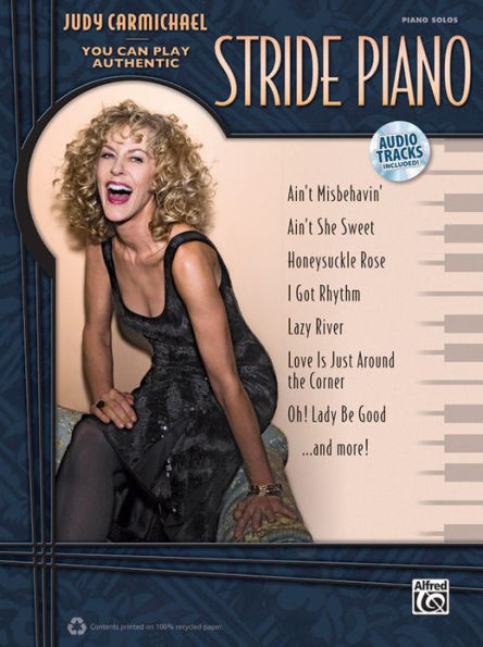 Judy Carmichael -- You Can Play Authentic Stride Piano: Book & CD
