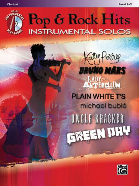 Pop & Rock Hits Instrumental Solos: Clarinet, Book & CD