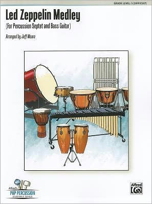 Led Zeppelin Medley: For Percussion Septet and Bass Guitar, Score & Parts