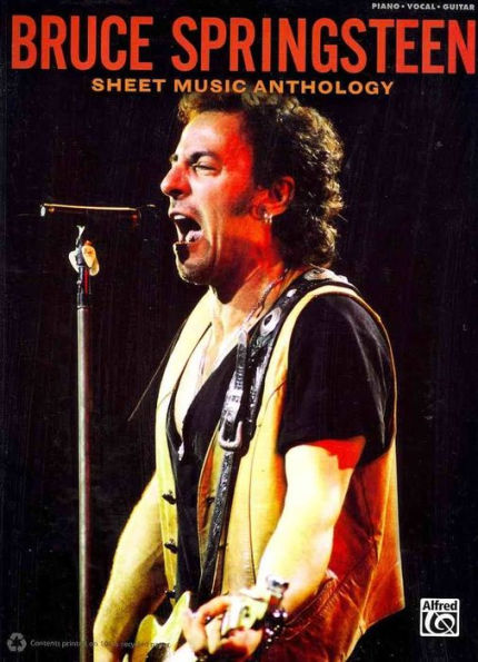 Bruce Springsteen -- Sheet Music Anthology: Piano/Vocal/Guitar