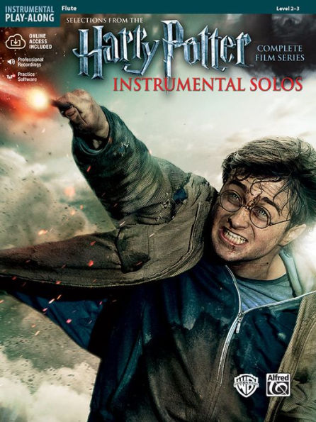 Harry Potter Instrumental Solos: Flute, Book & Online Audio/Software