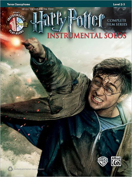 Harry Potter Instrumental Solos: Tenor Sax, Book & CD