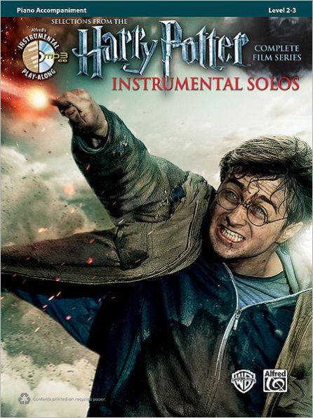 Harry Potter Instrumental Solos: Piano Acc., Book & Online Audio