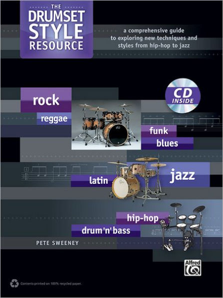 The Drumset Style Resource: A Comprehensive Guide to Exploring New Techniques and Styles from Hip-Hop to Jazz, Book & CD