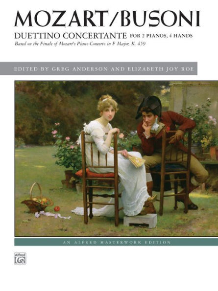 Duettino concertante: Based on the Finale of Mozart's Piano Concerto in F Major, K. 459